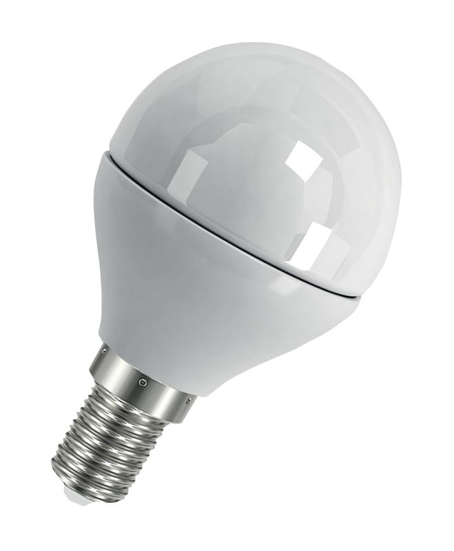 Лампа светодиодная LED Value LVCLP60 7SW/830 7Вт шар матовая E14 230В 10х1 RU OSRAM 4058075579620