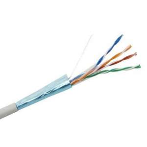 Кабель витая пара F/UTP кат.5e 4х2х24AWG solid CU PVC сер. 305м (м) Rexant