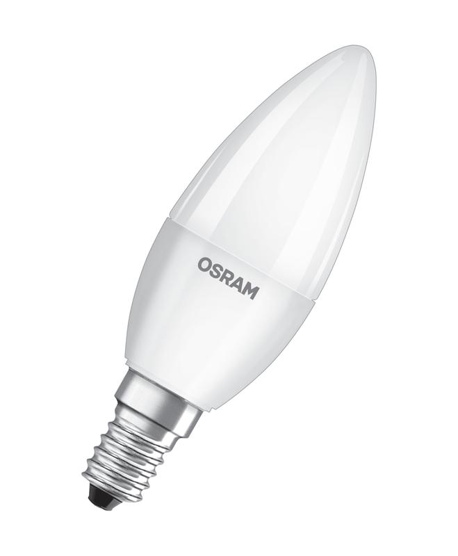 Лампа светодиодная LED Value LVCLB60 7SW/865 7Вт свеча матовая E27 230В 10х1 RU OSRAM 4058075579507